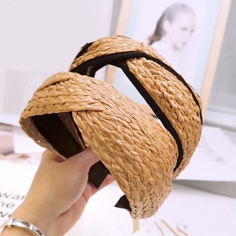 Twist Straw Headband - Kaiale Shop