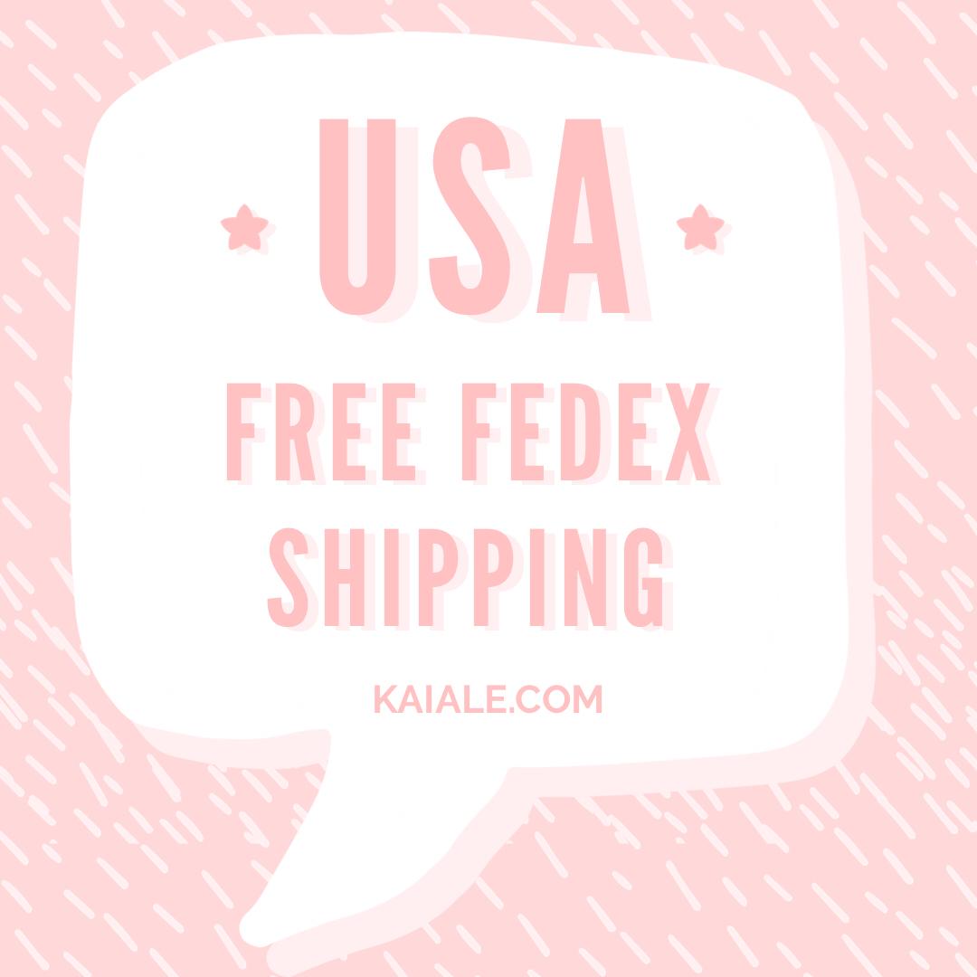 FREE USA FEDEX USA Free FedEx Shipping