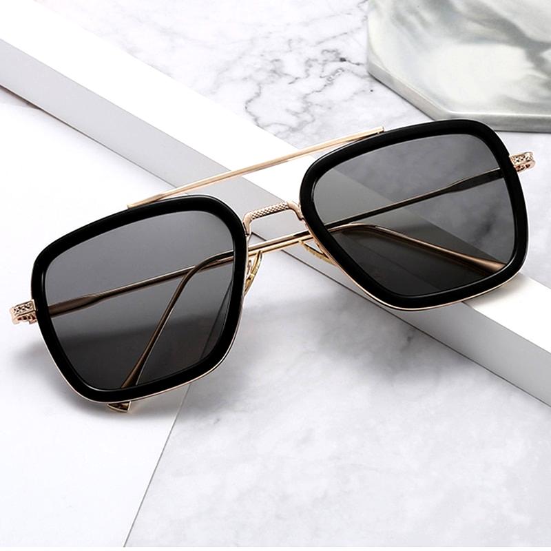 Rectangle Aviator Sunglasses - Kaiale Shop - Free Shipping